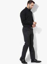 Black Solid Slim Fit Formal Shirt
