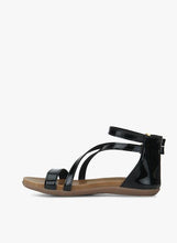 Black Buckled Sandals